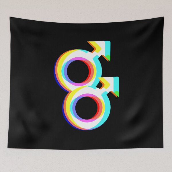 Item preview, Gay Male Symbol designed and sold by SoCalBottom.
