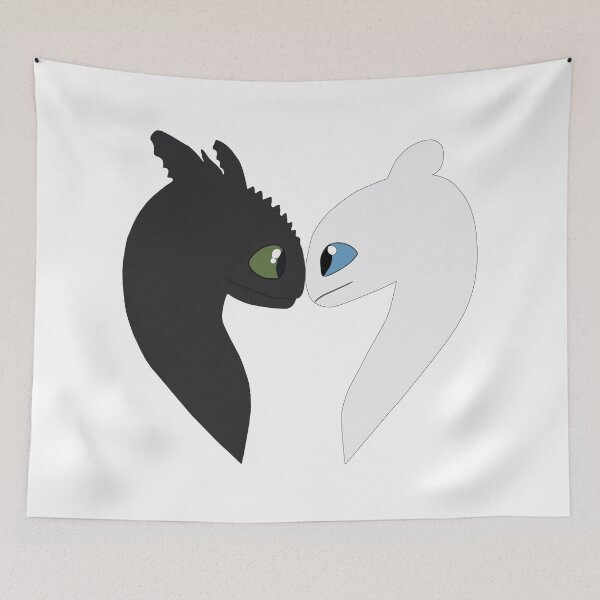 Item preview, toothless and light fury designed and sold by khoipham.