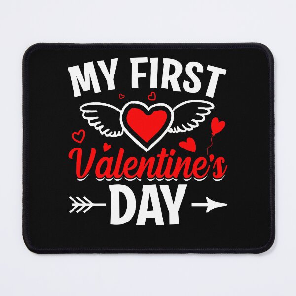 Item preview, My First Valentine's Day - Cute Valentine's Day Design for Kids, Babies by FanityPrints designed and sold by FanityPrints.
