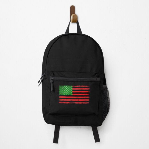 Item preview, Pan African American USA Flag Black History Distressed designed and sold by AlliCH.