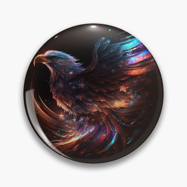 Item preview, American Eagle and Flag Abstract Art designed and sold by Jades-Corner.