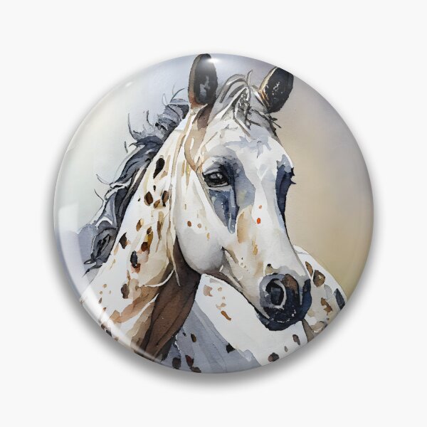 Item preview, Leopard Appaloosa horse in a meadow on a bright sunny day designed and sold by CGSGraphics.