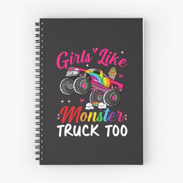 Item preview, Girls Like Monster Truck Too Pink Monster Truck Girl Women designed and sold by griffoscurci.