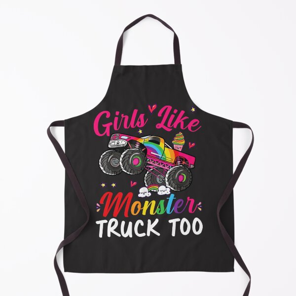 Item preview, Girls Like Monster Truck Too Pink Monster Truck Girl Women designed and sold by griffoscurci.