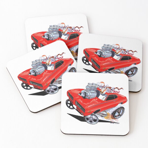 Item preview, Vince Crain 1969 GTO Judge GUILTY red designed and sold by vincecrain.