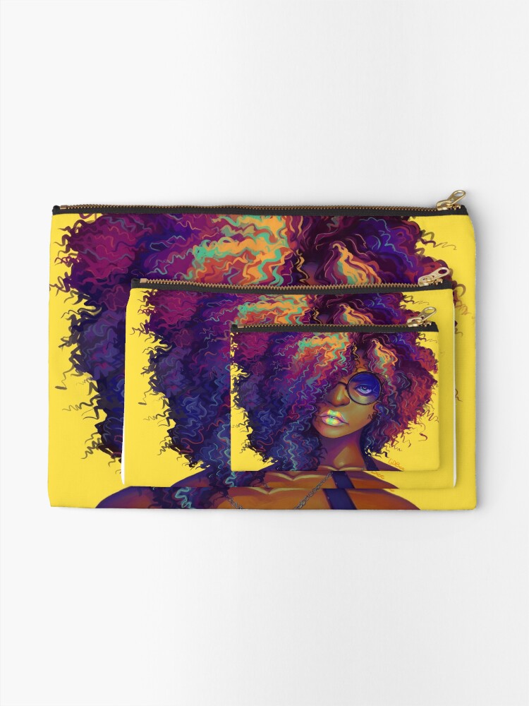 Alternate view of Neon Zipper Pouch