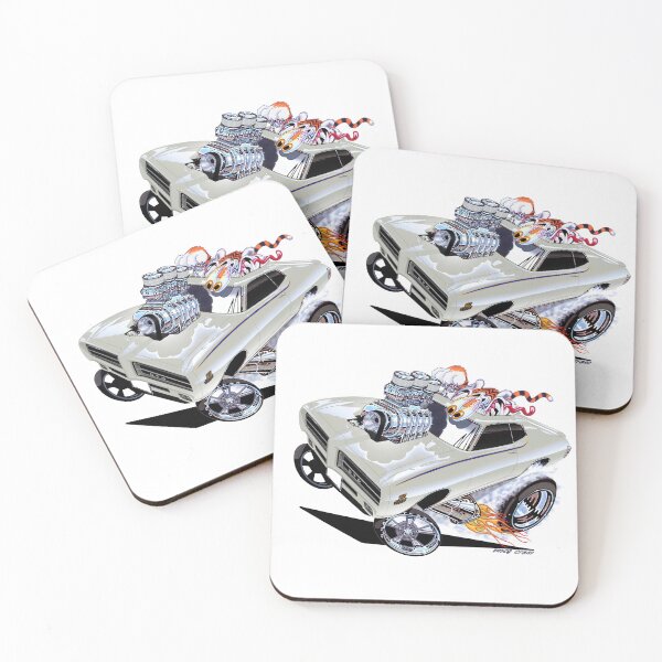Item preview, Vince Crain 1969 GTO Judge GUILTY white designed and sold by vincecrain.
