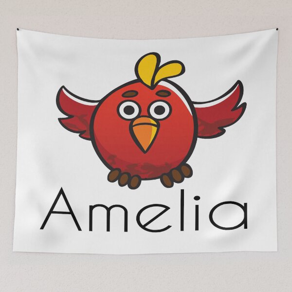 Item preview, Amelia Cute Bird My Name is Amelia!  designed and sold by ProjectX23.