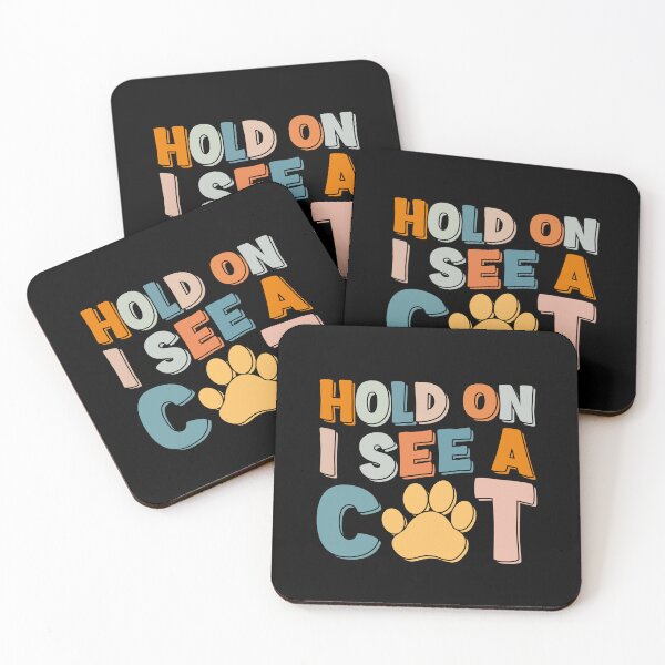 Item preview, Hold On I See A Cat Funny Cat Lover T-shirt designed and sold by KGN  CREATIVITY.