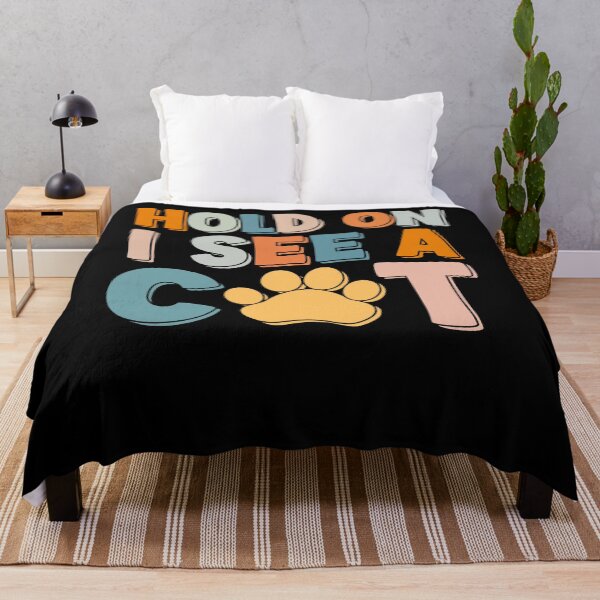 Item preview, Hold On I See A Cat Funny Cat Lover T-shirt designed and sold by KGN CREATIVITY.