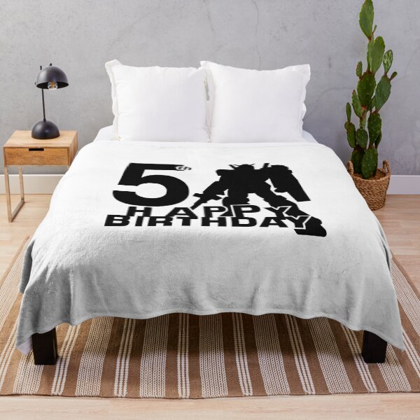 Item preview, 5th Birthday T-Shirt, Happy Birthday T-shirt, ROBOT Spirit theme, Birthday Gift, Design for Man and Ladies ,Boy and Girl ,Classic T-Shirt Gift designed and sold by sixday 7day.