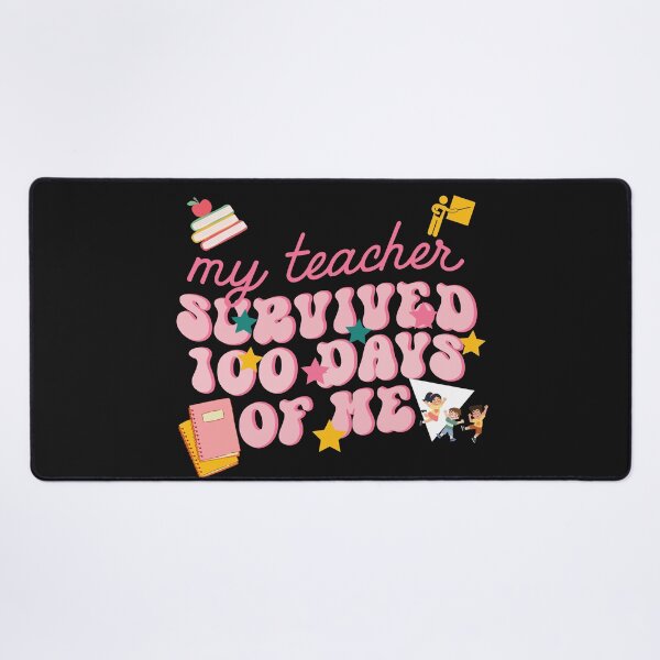 Item preview, My teacher survived. 100 days of me. designed and sold by murielsfaith.