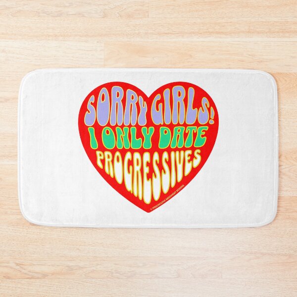 Item preview, PMD00381 Progressive Movement Designs Valentine heart funny Valentines for single dating progressives  designed and sold by ProgressiveLeft.