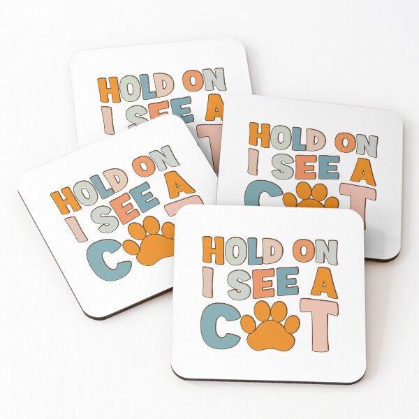 Item preview, Hold On I See A Cat Funny Cat Lover T-shirt designed and sold by KGN  CREATIVITY.