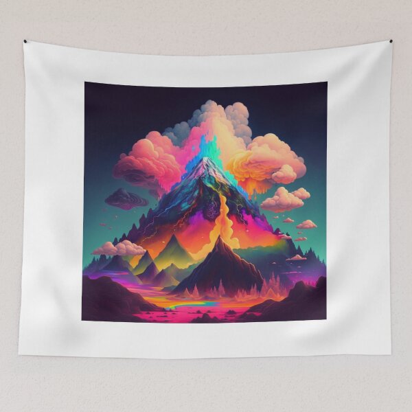 Item preview, Rainbow Mountain and Lake designed and sold by CMHerd.