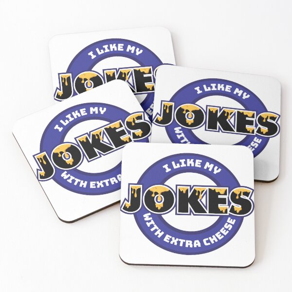 Item preview, Cheesy Jokes designed and sold by BoldLens.
