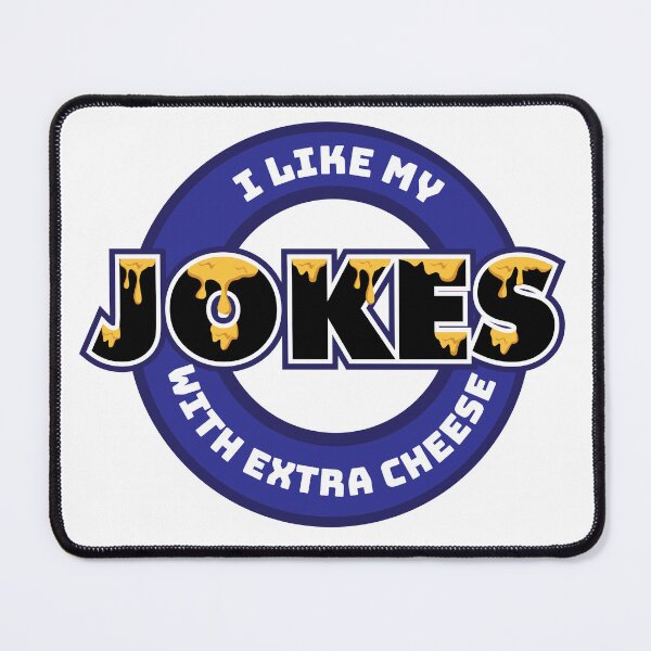 Item preview, Cheesy Jokes designed and sold by BoldLens.