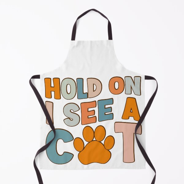 Item preview, Hold On I See A Cat Funny Cat Lover Sticker designed and sold by KGN CREATIVITY.