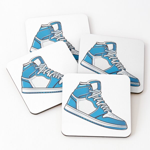Artikelvorschau, Polierter blauer Sneaker entworfen und verkauft von TheDecalTheory.
