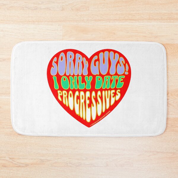 Item preview, PMD00382 Progressive Movement Designs Valentine heart funny Valentines for single dating progressives  designed and sold by ProgressiveLeft.