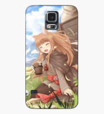 Funda/vinilo para Samsung Galaxy Espacio y lobo