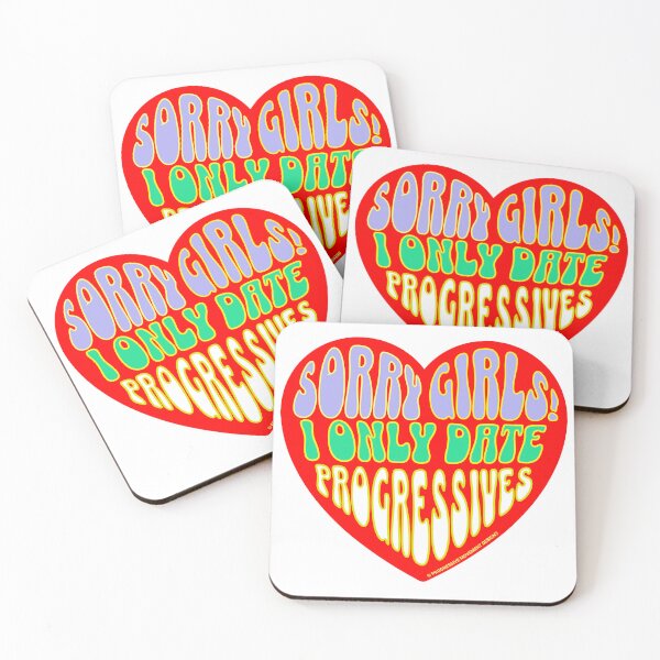 Item preview, PMD00381 Progressive Movement Designs Valentine heart funny Valentines for single dating progressives  designed and sold by ProgressiveLeft.