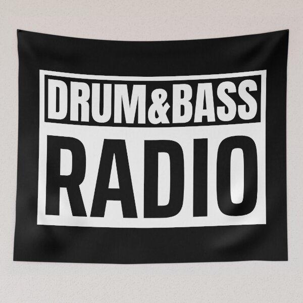 Item preview, DRUM&BASS RADIO LOGO designed and sold by ALLTHETEEZ.