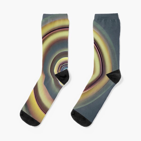 Visual illusion with moving spiral #Visualillusion #movingspiral #Visual #illusion #moving #spiral Socks