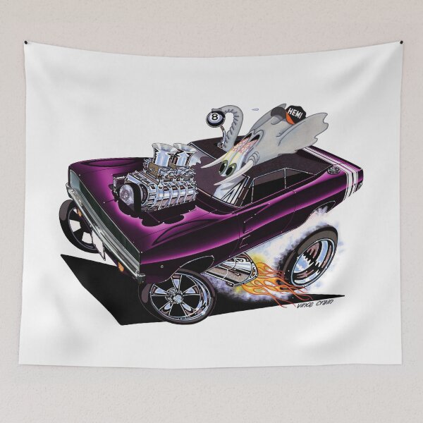 Item preview, Vince Crain High Octane Art Full Charge 1968 purple designed and sold by vincecrain.