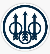 Beretta Logo Gun Merchandise Sticker