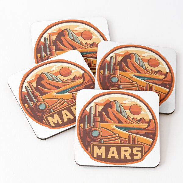 Item preview, Mars in its early stages of civilization designed and sold by TheDecalTheory.