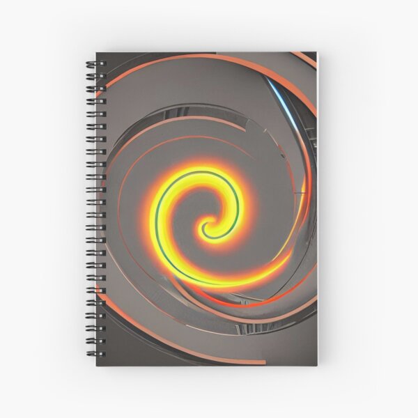 Visual illusion with moving spiral #Visualillusion #movingspiral #Visual #illusion #moving #spiral Spiral Notebook