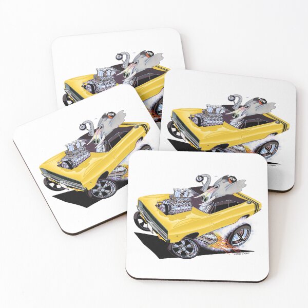 Item preview, Vince Crain High Octane Art Full Charge 1968 yellow designed and sold by vincecrain.