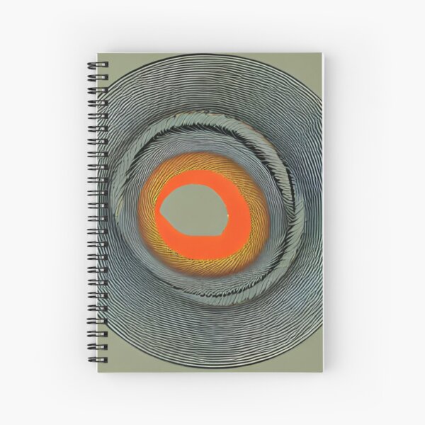 Visual illusion with moving spiral #Visualillusion #movingspiral #Visual #illusion #moving #spiral Spiral Notebook