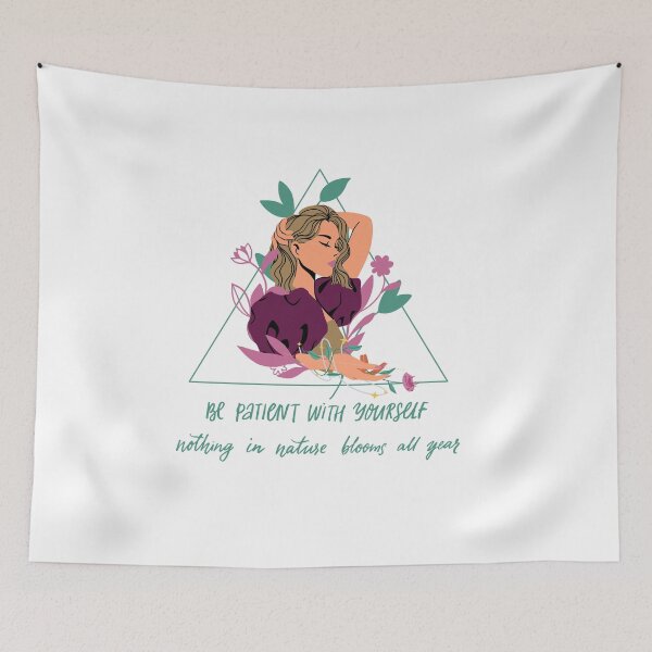 Item preview, Be Patient Illustration designed and sold by LndsyLabisPhoto.