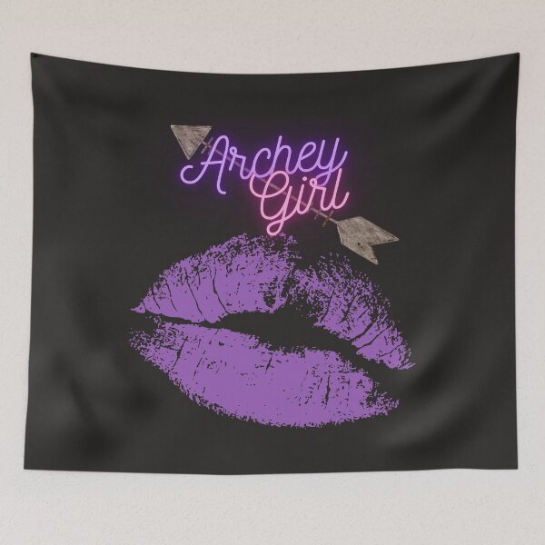 Item preview, Archery Girl Purple Lips designed and sold by Drnksuzys.