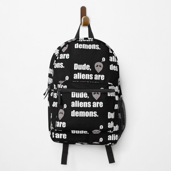 Item preview, Dude, aliens are demons. designed and sold by DMcK Designs.