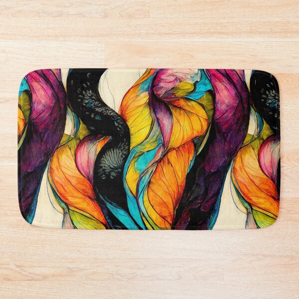 Item preview, Colorful waves (1/4) designed and sold by sabantha.
