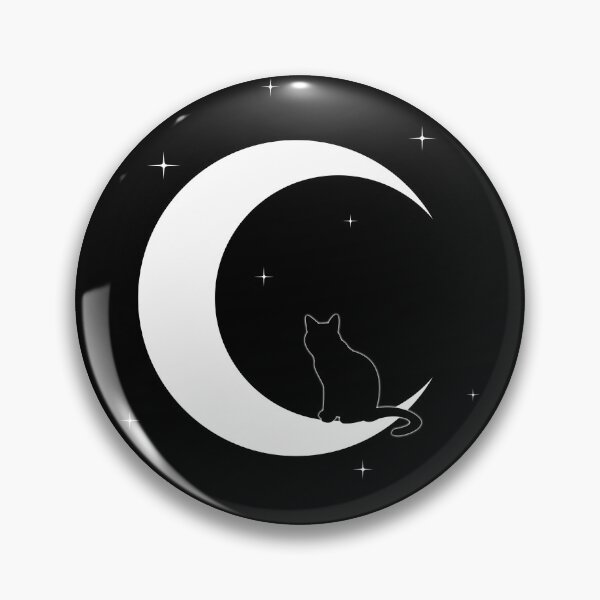 Item preview, Cat on Moon designed and sold by 486DesignCo.
