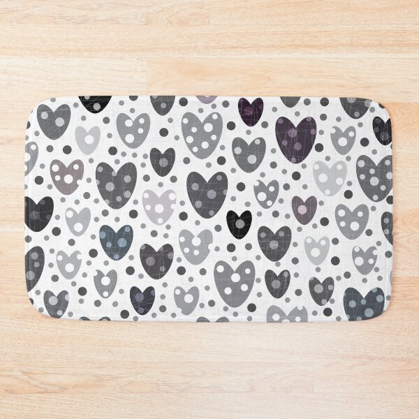 Item preview, polkadot hearts - dark designed and sold by tangerinedusk.