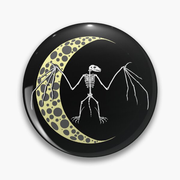 Item preview, Bat Skeleton and Moon designed and sold by Gregory Saxon.