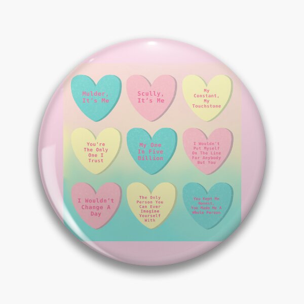 Item preview, mulder and scully conversation hearts (with background) designed and sold by DanaScully0709.
