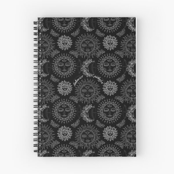Item preview, Behavior Analysis Black and White Celestial Seamless Print designed and sold by abawizard.
