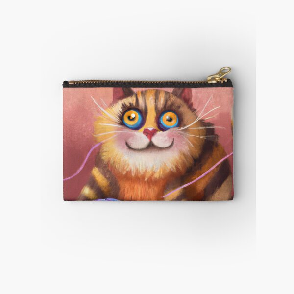 Item preview, Funny And Cute Cat With A Ball Of Wool designed and sold by Color-Me-Blue.