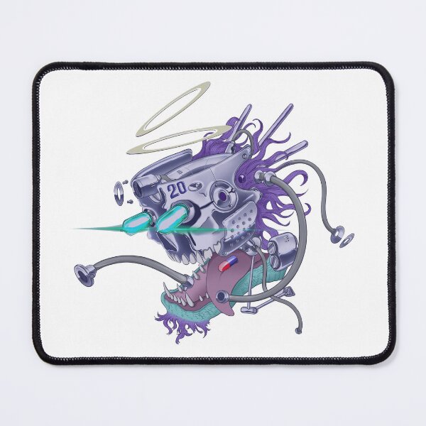 Item preview, skull-robo (purple) designed and sold by Felisfaust.