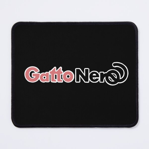 Item preview, Gatto Nero Logo designed and sold by KittiesNMitties.