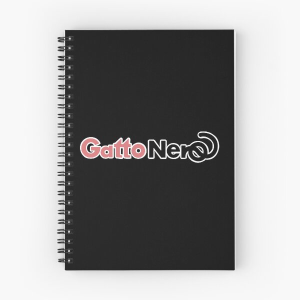 Item preview, Gatto Nero Logo designed and sold by KittiesNMitties.