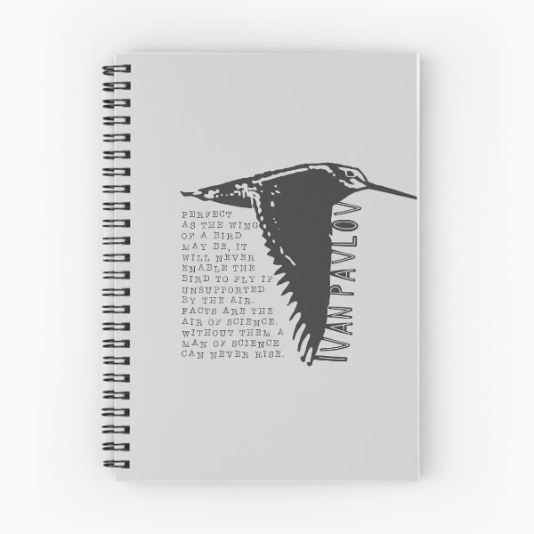 Item preview, Pavlovian Bird Wings Quote (Gray) designed and sold by abawizard.
