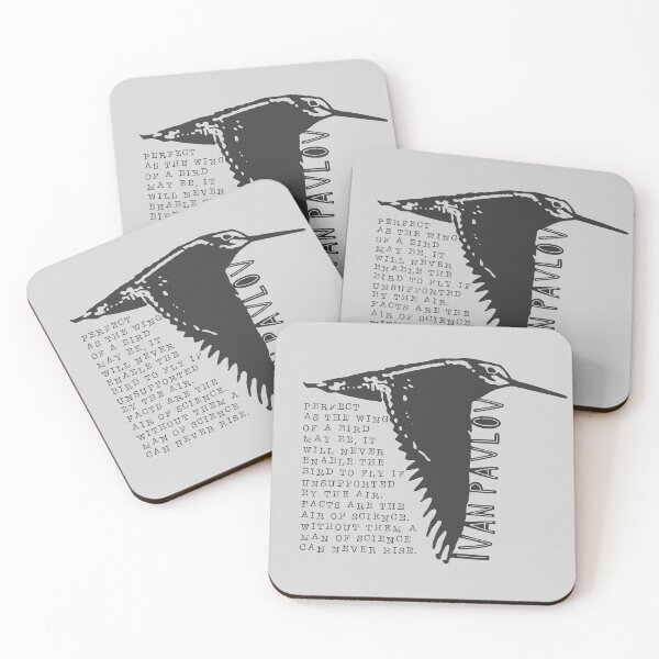 Item preview, Pavlovian Bird Wings Quote (Gray) designed and sold by abawizard.