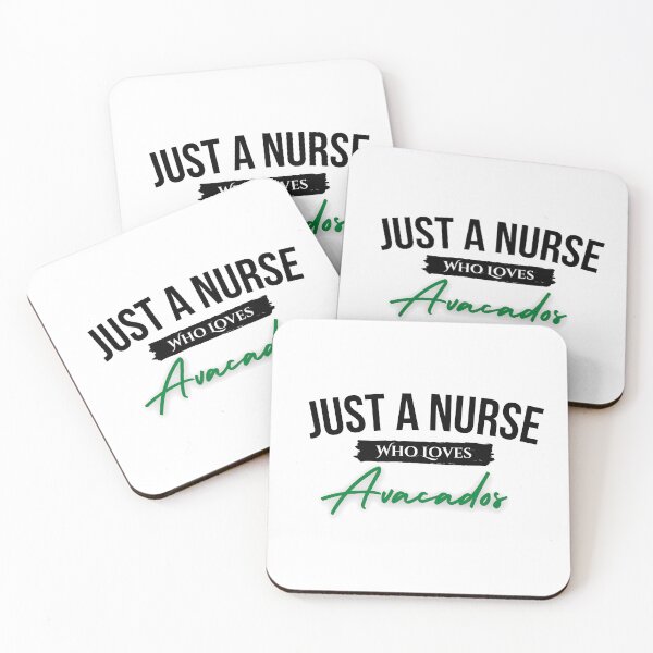 Item preview,  Just A Nurse Who Loves Avocados designed and sold by ffstyles.